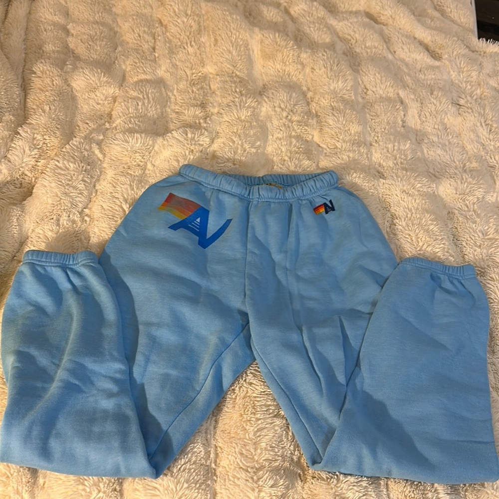 Aviator Nation Light Blue Sweatpants